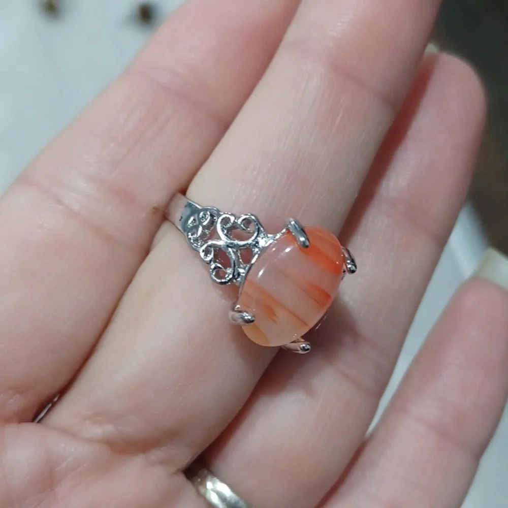 New silver ring size 9 #7 - Picture 2 of 2